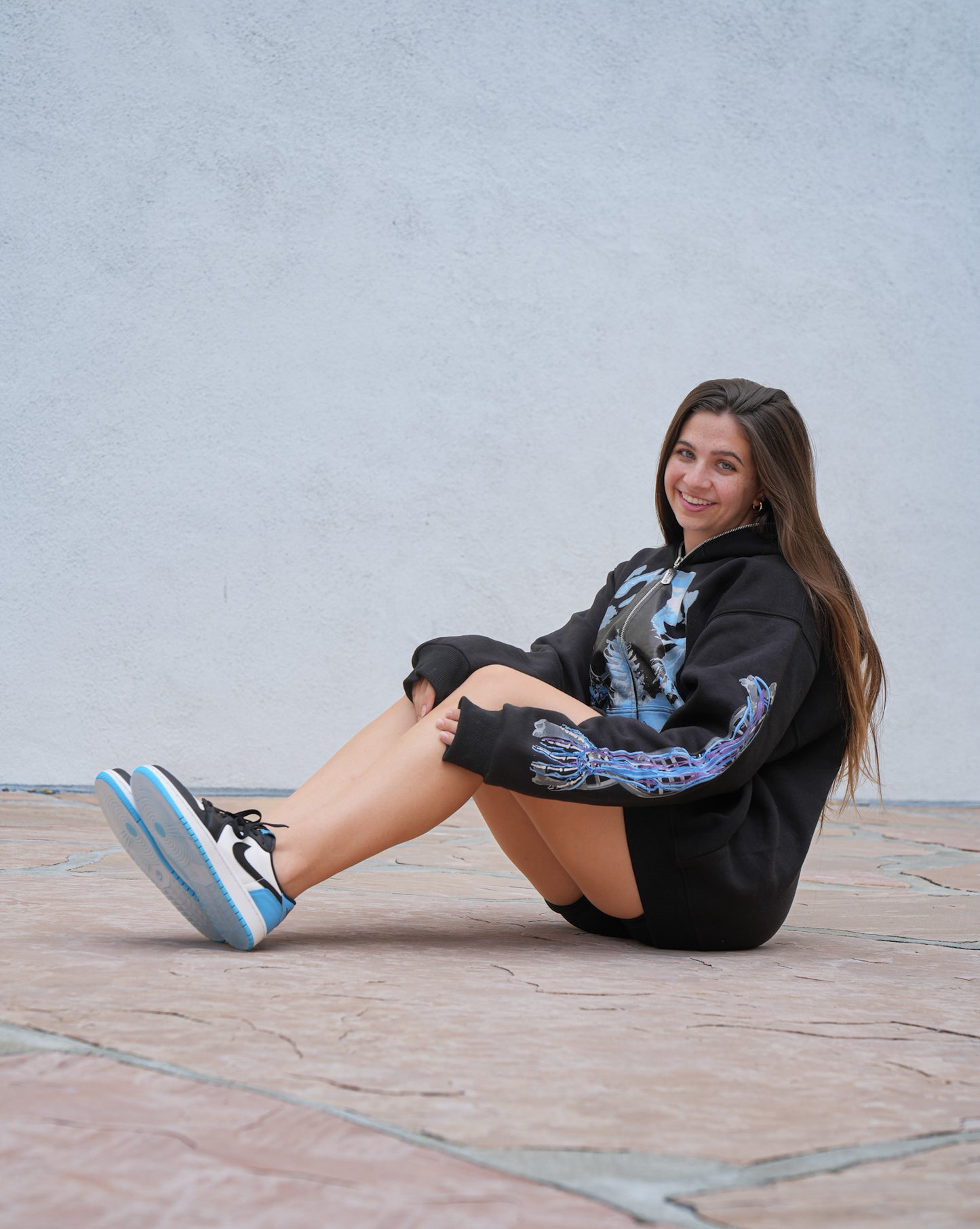 Black Mean Hoodies