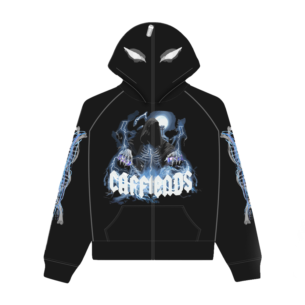 Black Mean Hoodies